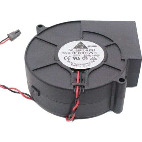 Delta Electronics BFB1012VH 6Q39 Server Cooling Fan DC 12V 2.70A 97x97x33mm 2-wire