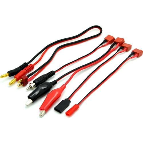 4in1 Charging Cable for IMAX B6 B6AC B8 2S-6S Battery Balance Charger T Plug