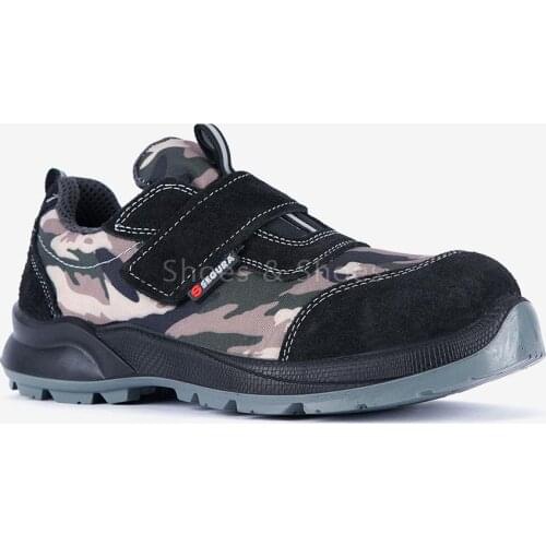 Safety Shoes Men Women Breathable Suede Leather Sneakers Lightweight Waterproof Work Boots Protective Foot Steel Toe Microfiber