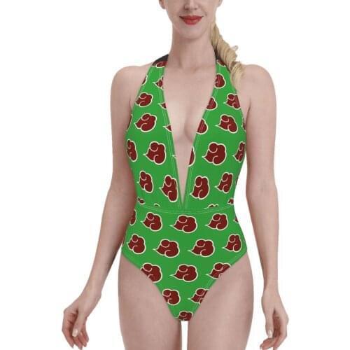 Women 2021 sexy Bikinis Akatsuki (14) Women Swimsuit One-Piece swimsuit Comic Anime Game Beach wear For Women