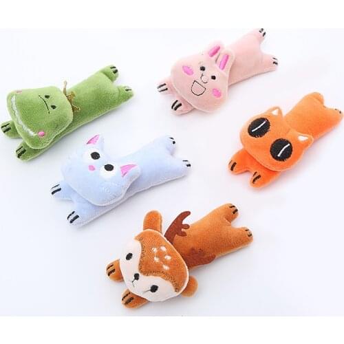Teeth Grinding Catnip Toys Funny Interactive Plush Cat Toy Pet Kitten Chewing Vocal Toy Claws Thumb Bite Cat mint For Cats