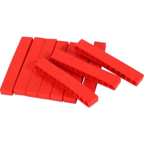 10Pcs 12-Hole Screwdriver Bit Holder Base Storage Case Hex Bit Organizer