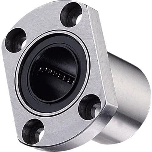 10pcs/lot Free shipping LMH6UU LMH8UU LMH12UU LMH16UU LMH20UU LMH6LUU LMH8LUU LMH16LUU flange linear bearing CNC Linear Bush