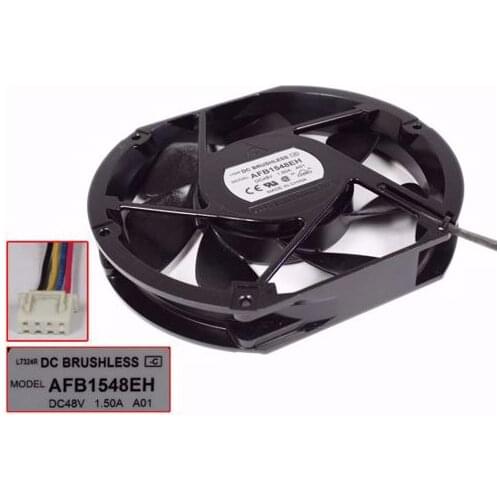 Delta Electronics AFB1548EH A01 DC 48V 1.5A 172x150x25mm 4-Wire Server Cooling Fan