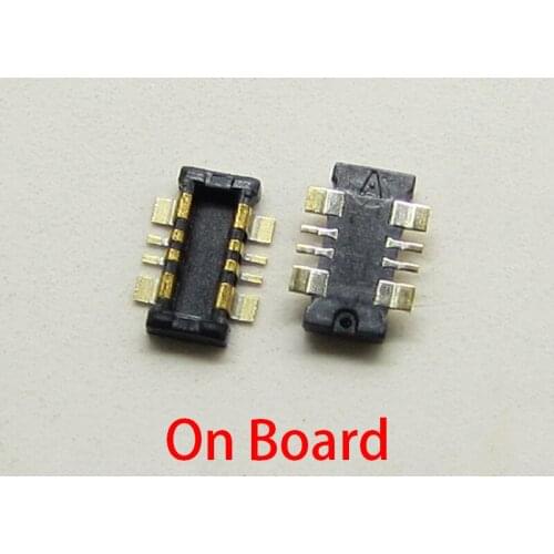 5pcs Inner FPC Battery Connector For Samsung Note 5 N920 N9208 T C F Note 8 N950 N FD Note 9 N960 U N965 Clip Contact On Board