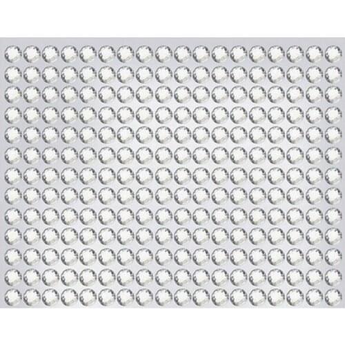 504 pcs 6mm DIY Bling Crystal Self-adhesive Rhinestone Sticker