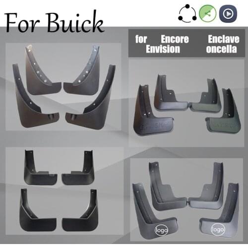 For Buick Enclave mudguards Envision Mud Flaps Encore Fenders splash guards car accessories auto styling 2008-2019