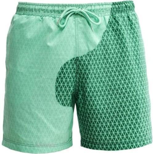 Quick Dry Bathing Swimming Color-changing Beach Shorts Boy Child Comfortable Beach Pants Temperature Board Summer Short