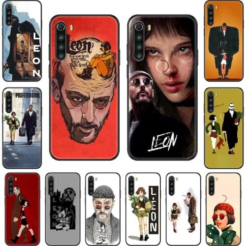 Movie Leon Natalie Portman Phone case For Xiaomi Redmi Note S2 4 5 6 7 8 A S X Plus Pro black silicone shell trend cell cover