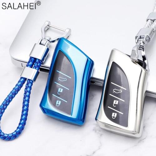 Fast Shipping Car Remote Key Cover Case Holder For Lexus IS ES GS GX LS500H NX RX LX LC RC 200 250 570 2018 2019 Car Accessories
