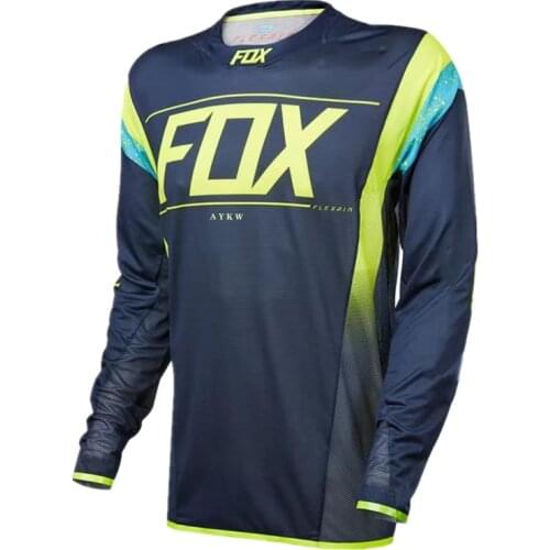 Downhill Jersey Wielren Kleding Heren Ropa Vtt Homme Fox Mtb Jersey Motocross Cycling Jersey Men Long Sleeve Enduro Moto Camisas
