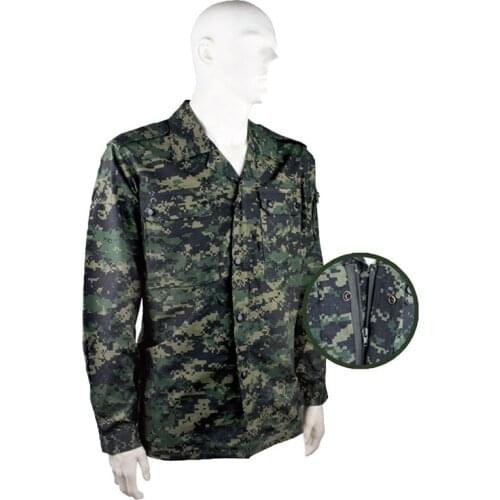 Shirt coat camping hiking sporting men ripstop green digital fashion buttons