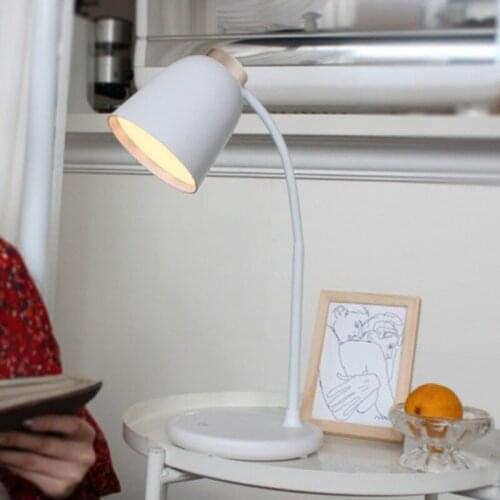 Nordic Desk Lamp Led Luxury Led Table Light Kids Study Lamp Night Gold Round Table Lamp Bedside Tafellamp Bedside Lamp