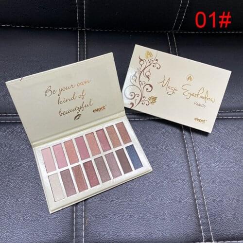 16 Colors Oil Painting Eyeshadow Palette Glitter Shimmer Eye Shadow Powder Matte Glitter Eyeshadow Palette Cosmetic Makeup