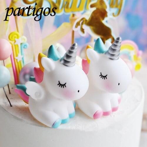 Partigos Unicorn Theme balloons 18 inch star Round Balloon Birthday Party Decor Kids Rainbow Balloons Unicorn Party Supplies
