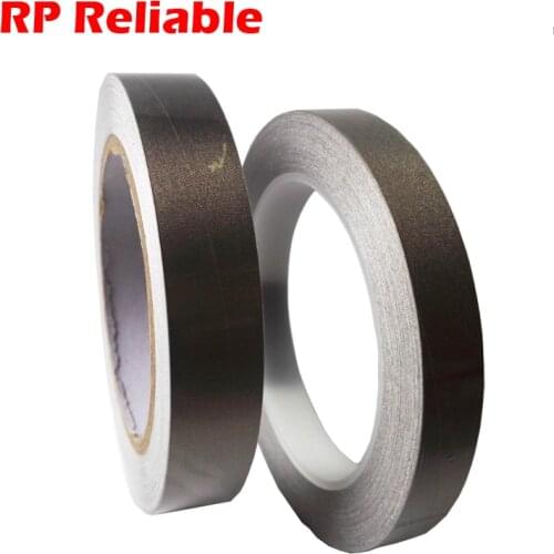 5mm/10mm/20mm/100mm/200mm Silver Fabric Conductive Cloth Adhesive Tape for PC Mobilephone Remoter Cable Wraping EMI Shielding