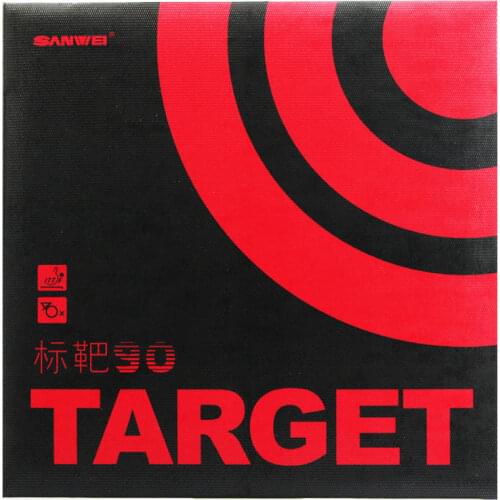 SANWEI TARGET 90 (90% Sticky) Table Tennis Rubber Original SANWEI TARGET Ping Pong Sponge