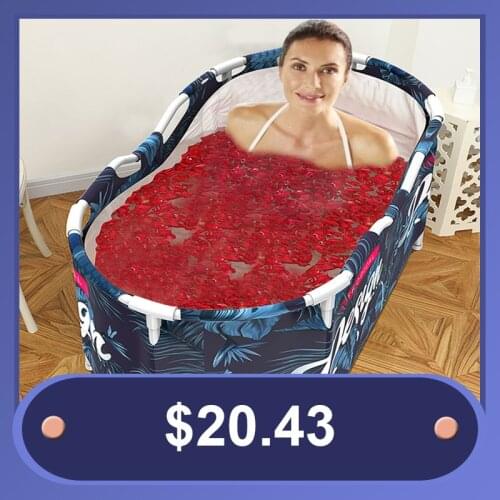 Folding Bathtub Bucket Family Waterproof Portable Household Tub Large Pool Water Disassemble For Adult Children Indoor Storage