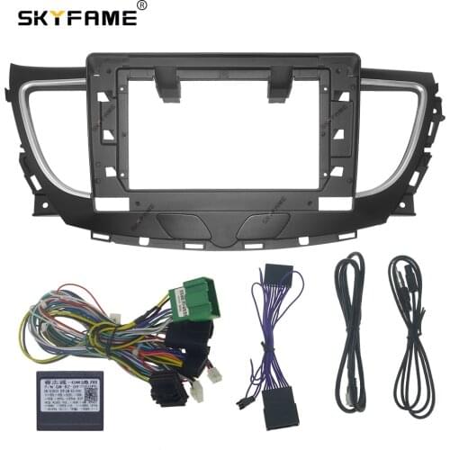 SKYFAME Car Frame Cable CANBUS For BUICK Lacrosse 2016-2018 Android Big Screen Dash Panel Frame Fascia