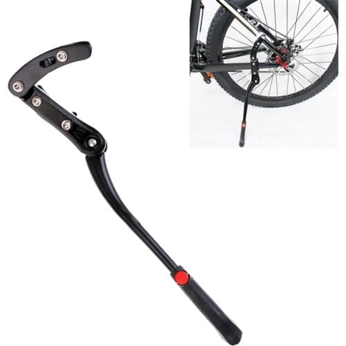 Heavy Duty Bike Kickstand Mountain Bicycle Cycing Rear Kick Stand Side Stand for 29inch Wheel Diameter Bicycles