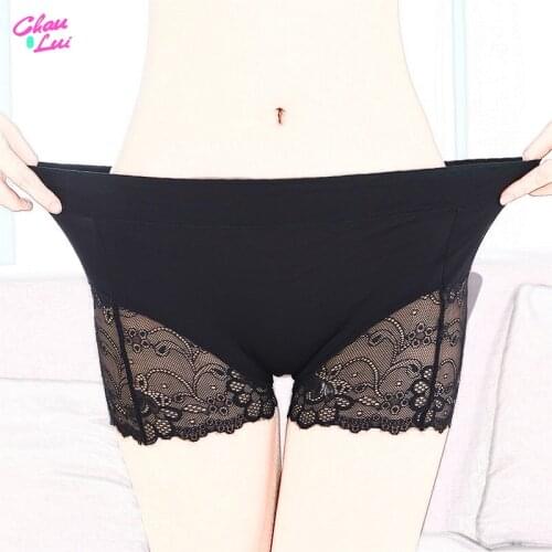 Women Underwear Safety Short Pants Shorty Boxer Femme High Waist Panties Briefs Female Lingerie Mesh Underpants Slim Shapewear