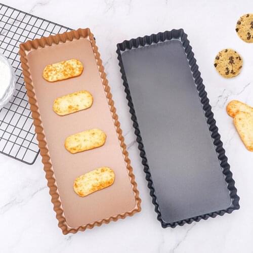 14 Inch Baking Tray Non Stick Perfect Results Detachable Carbon Steel Heat Resistant Baking Bread Pan for Home Baking mold