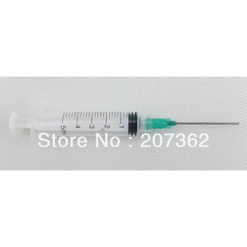 5ml Syringe with 18G X 11/2inch Blunt Tip Fill Needle, 10 pack