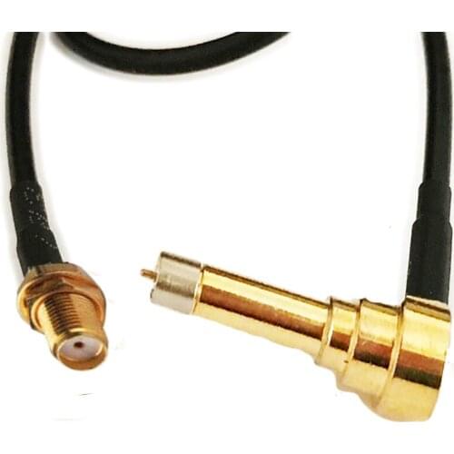 5 Pieces SMA Female Jack to MS156 MS-156 Male Plug test probe Adapter cable RG174 Cable 10cm 20cm 30cm 50cm