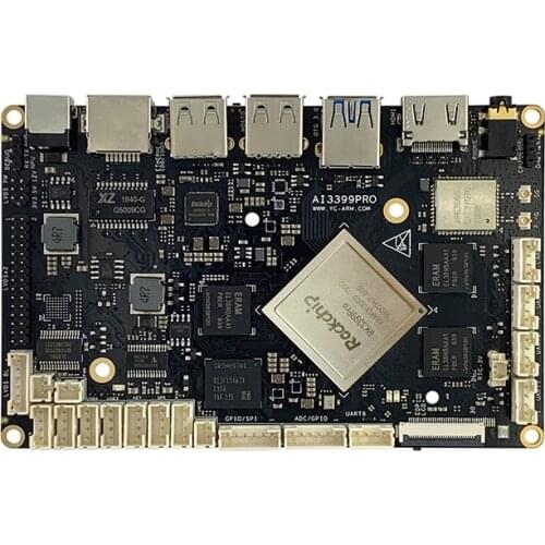 Rockchip RK3399Pro Six-core Development Board Face Recognition AI Artificial Intelligence NPU Ai3399pro