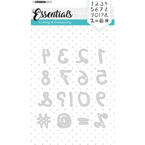 AliliArts Metal Cutting Dies Number sign diy Scrapbooking Photo Album Decorative Embossing PaperCard Crafts Die