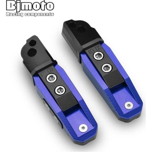 CNC Aluminum Motorcycle Foot Pegs Rear Passenger Pedal For BMW S1000RR S1000R HP4 Footpegs