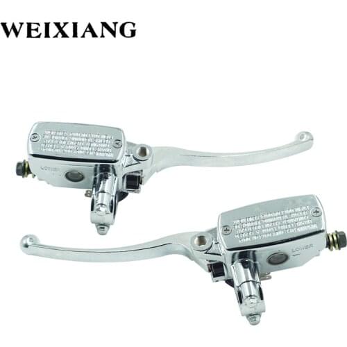 7/8" 22mm Aluminum Motorcycle Brake Clutch Master Cylinder Hydraulic Pump with lever Universal ATV For Yamaha Suzuki Honda