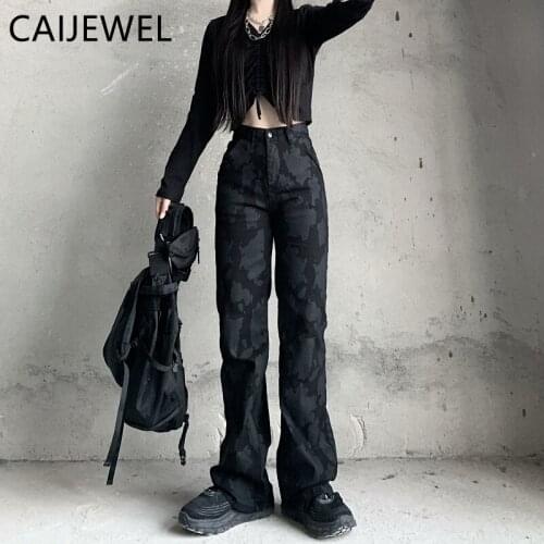 Женские джинсы клеш CAIJEWEL China At AliExpress