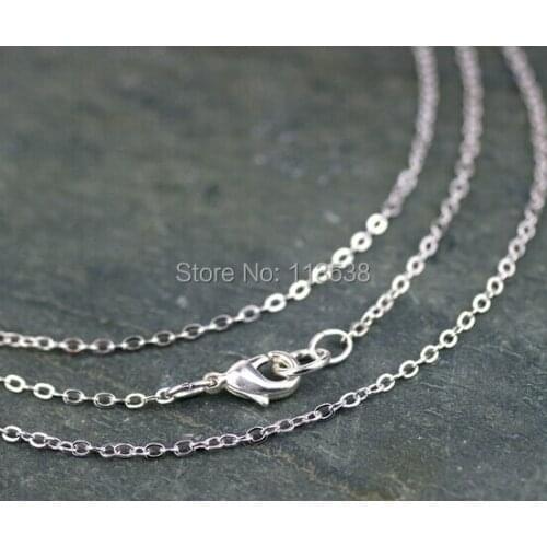 Free ship 20pcs/lot 3x2mm Antique Bronze/Silver/Gold Plated Cable Chains Link Necklace Finished 70cm copper long chains