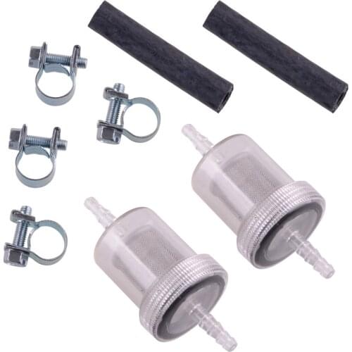 DWCX 1 Set Diesel Fuel Filter w/ Hose & Clip fit for Eberspacher Webasto and other diesel heating systems
