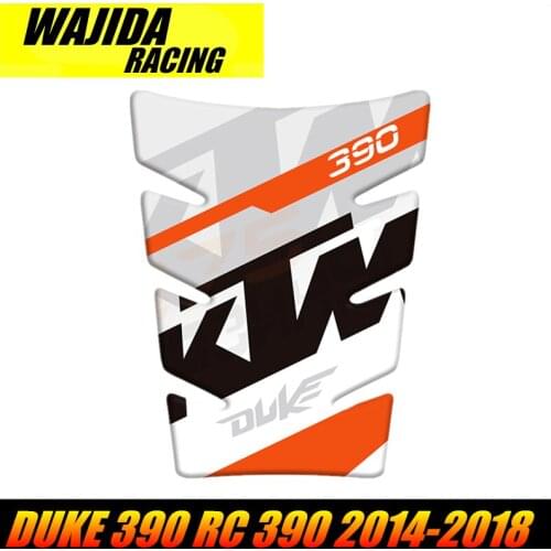 DUKE390 RC390 Motorcycle Accessories 3D Fuel Tank Protection Guard Decal Sticker FOR KTM DUKE 390 RC 390 2014-2018