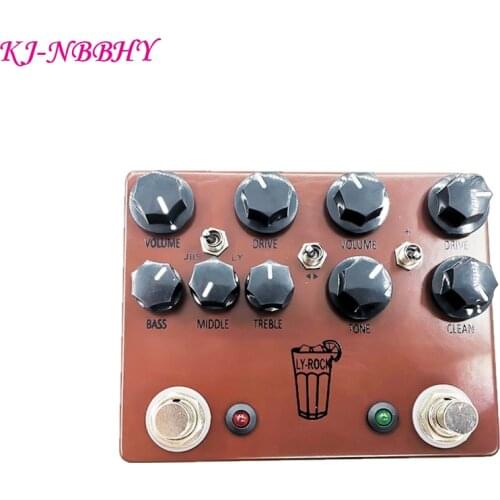 LY-ROCK Guitar For JHS Pedal Sweet Tea V3 Overdrive Distortion Pedals Effector Accessories DIY