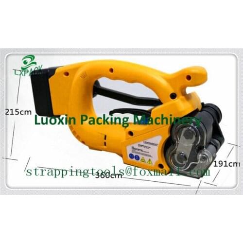 LX-PACK Lowest factory price strapping tool hand held PP PET strapping machine plastic belt packaging strap width 12 -19mm