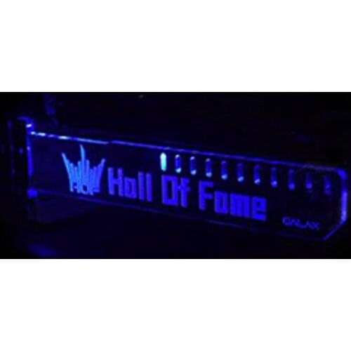 New Blue G8 Extended Version For Holl Of Fome GALAX LED Luminous Computer Main Box Graphics Cards Support Frame Display Card HIS