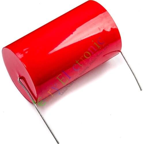 Wholesale and retail 20pc MKP 250V 50uf long copper leads Axial Electrolytic Capacitor audio amp part free shipping