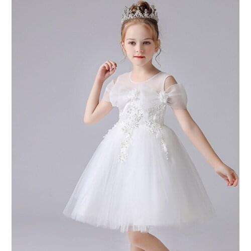 Baby Girls Princess Dress 3 8 10 12Years old Kids Sleeveless Birthday Party Dress 2021 New Festive Children Clothing Infant Wear