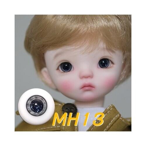 BJD doll eyeball suitable for boutique glass eyeball ob11 card meat egg egg BJD doll egg egg eva10mm doll accessories