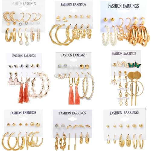 Серьги-кольца SNCSDK China At AliExpress