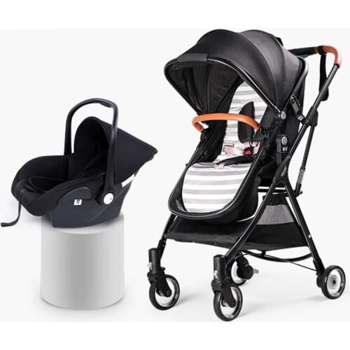 0530Made in China cheap price car seat basket three-in-one lightweight dual-use multi-function baby stroller