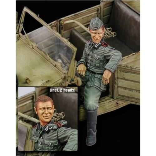 1/35 Resin Figure Model Kit Unassambled Unpainted 00763(NO CAR)