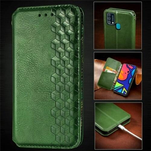 10Pcs for Samsung Galaxy S20 S30 S21 FE Plus S10 E Note 20 Ultra F41 Lattice PU Leather Flip Wallet Magnetic Closure Phone Case