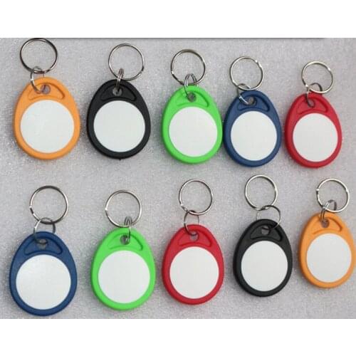 1000pcs RFID key fobs 13.56MHz proximity NFC tags 215 keyfob tag for all nfc products