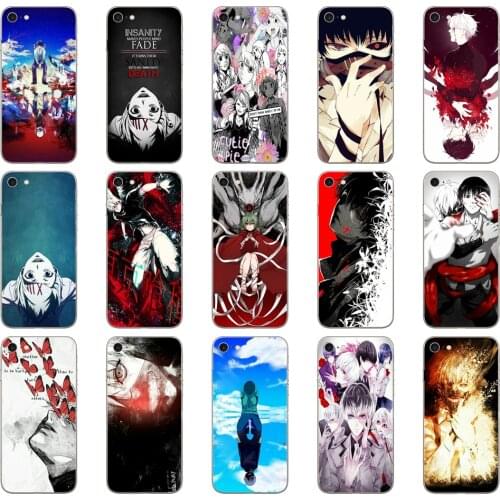 15DD Anime Tokyo Ghouls Soft Silicone Cover Case for iphone 5 5s se 6 6s 8 plus 7 7 Plus X XS SR MAX case