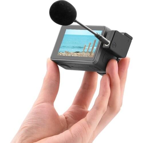 Audio adapter accessories suitable for OSMO ACTION sports camera microphone sub-factory in DJI Lingmou