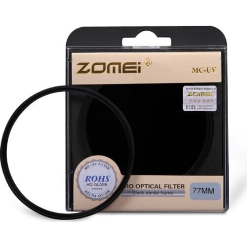 Zomei 52mm/55/58/62/67/72/77/82mm Filter lens Protector Protecting Multi-Coated UV MCUV For non Nikon DSLR Camera Accessories